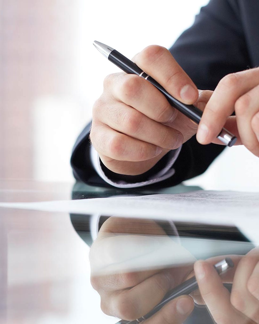 Signing documents